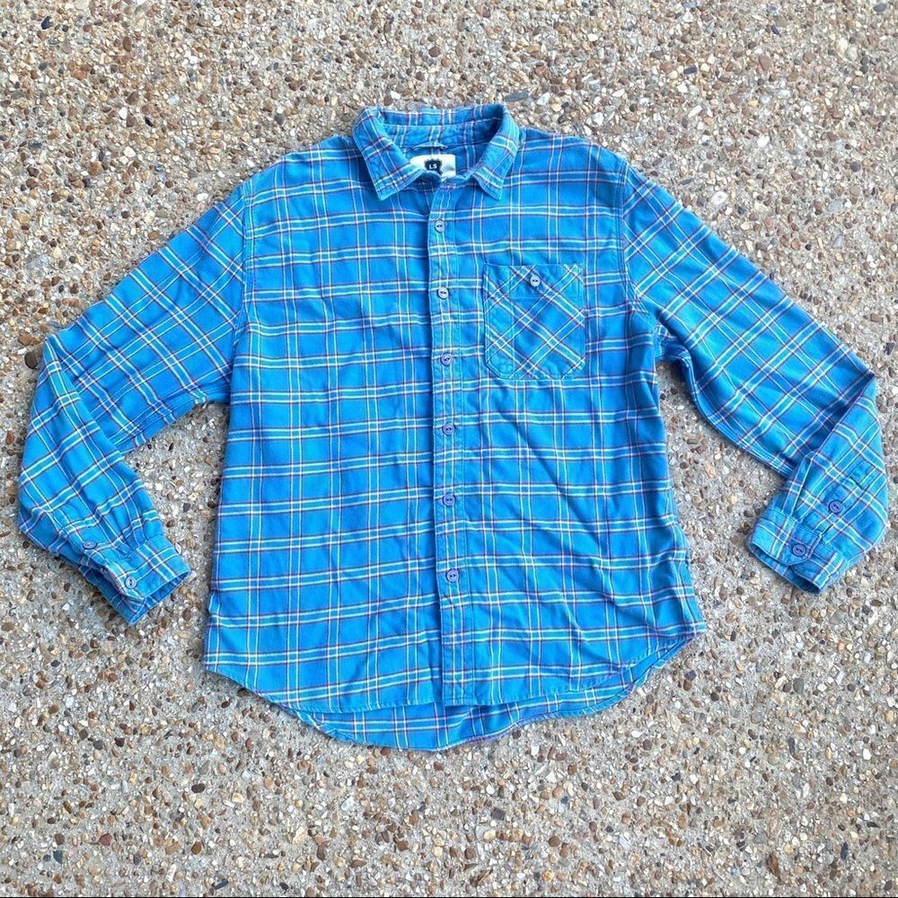Levi’s Flannel Button Down Long Sleeve Shirt L